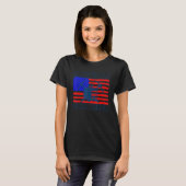 Underground Mining American Coal Miner American Co Tシャツ (正面フル)