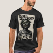 Underground Sounds - All Access Rebellion Aestheti Tシャツ (正面)