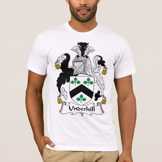 Underhillの家紋 Tシャツ (正面)