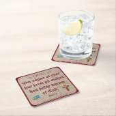 Underlägg — Bonad スクエアペーパーコースター (インサイチュ)