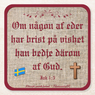 Underlägg — Bonad スクエアペーパーコースター