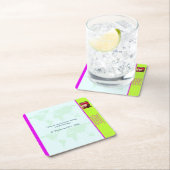 Underlägg — Connect, World スクエアペーパーコースター (インサイチュ)