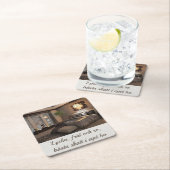 Underlägg — Eget bo スクエアペーパーコースター (インサイチュ)