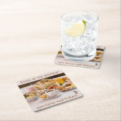 Underlägg — Frukost スクエアペーパーコースター (インサイチュ)