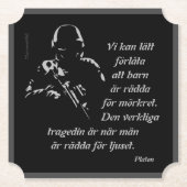 Underlägg — Ljusskygg ペーパーコースター (正面)