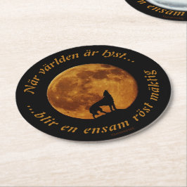 Underlägg — Mäktig röst ラウンドペーパーコースター