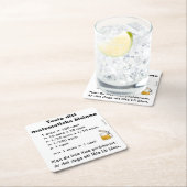 Underlägg — Ölsinne スクエアペーパーコースター (インサイチュ)