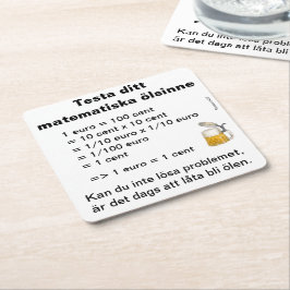 Underlägg — Ölsinne スクエアペーパーコースター