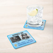 Underlägg — Sophies val スクエアペーパーコースター (インサイチュ)