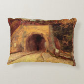 Underpass Viaductの車道Vincent vanゴッホ アクセントクッション (裏面)