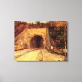 Underpass Viaductの車道Vincent vanゴッホ キャンバスプリント (正面)