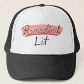 Underscored Remedial Lit Baseball Hat キャップ (正面)