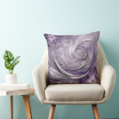 Undersea Purple AI art クッション (椅子)