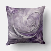 Undersea Purple AI art クッション (裏面)