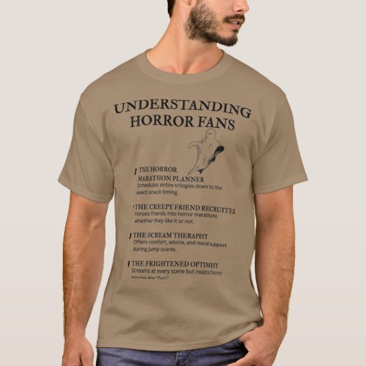 Understanding Horror Fans For Lovers of Gore and G Tシャツ (正面)