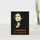 Understanding The Ignment - Kamala Harris 2024 Ele カード (正面)