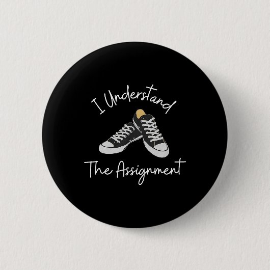 Understanding The Ignment - Kamala Harris 2024 Ele 缶バッジ (正面)