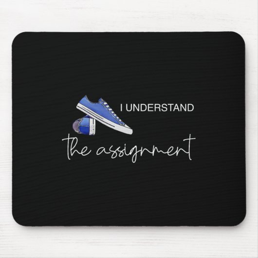 Understanding the Ignment Kamala Voting Kamala Har マウスパッド (正面)