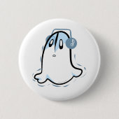Undertale Napstablook Pin 缶バッジ (正面)
