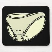 UNDERWAREのMENSTRUALパッド マウスパッド (正面)