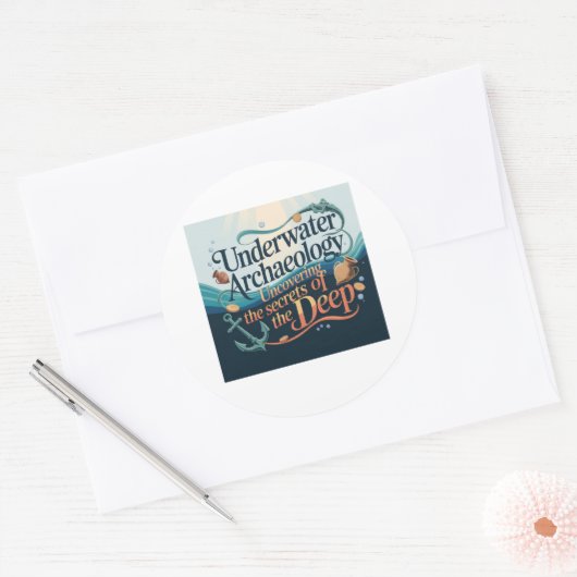 Underwater Archaeology  ラウンドシール (封筒)
