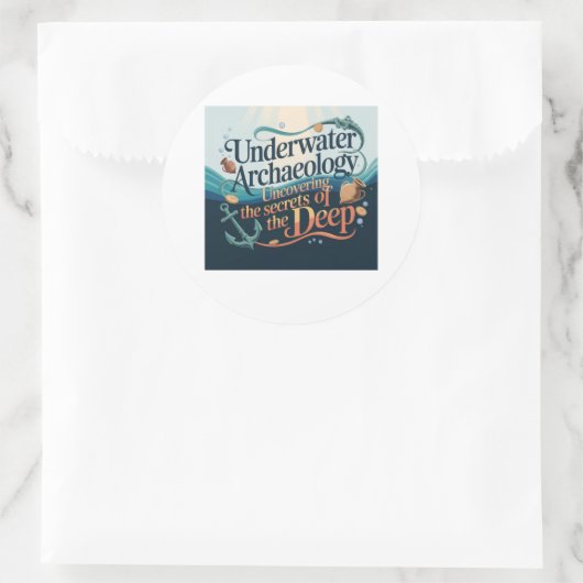 Underwater Archaeology  ラウンドシール (バッグ)