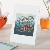 Underwater Archaeology 台座サイン (インサイチュ)
