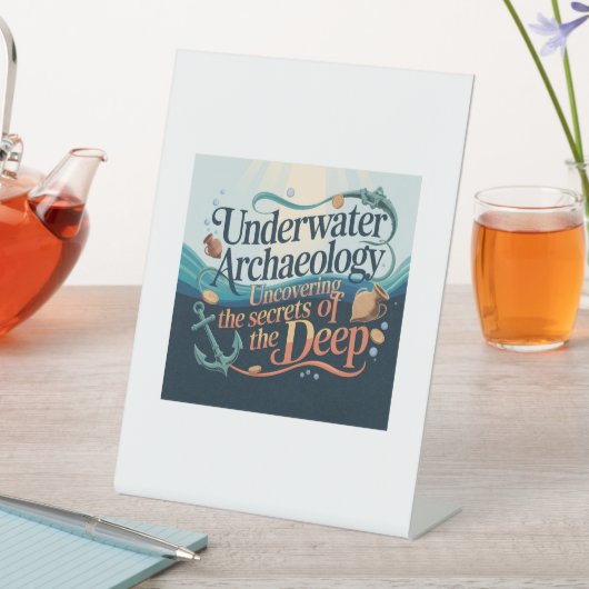 Underwater Archaeology 台座サイン (インサイチュ)