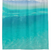 Underwater Caribbean Bubbles Dream 5 シャワーカーテン (正面)