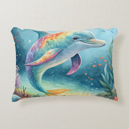 Underwater Dolphin アクセントクッション