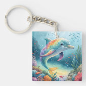 Underwater Dolphin キーホルダー (正面)