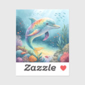Underwater Dolphin シール (シート)