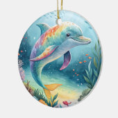Underwater Dolphin セラミックオーナメント (左)