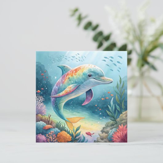 Underwater Dolphin 招待状 (スタンド正面)