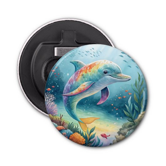 Underwater Dolphin 栓抜き (正面)