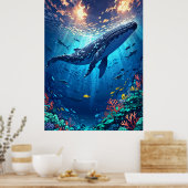 Underwater Ecosystem ポスター (キッチン)