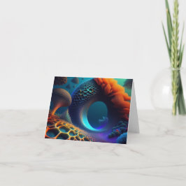 Underwater Fractal Landscape 招待状