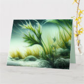 Underwater Majesty カード (黄色い花)