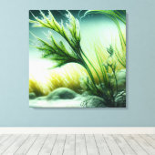 Underwater Majesty キャンバスプリント (インサイチュ (ウッドフロア))