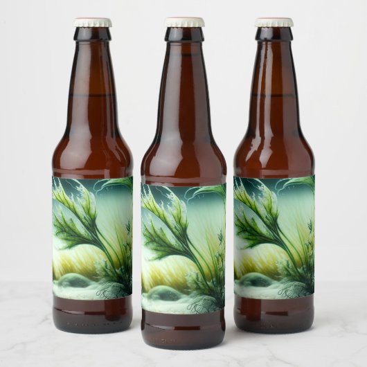 Underwater Majesty ビールラベル (ボトル)