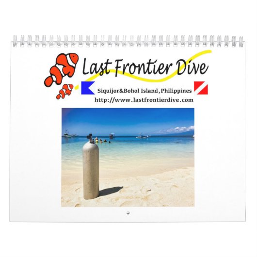 Underwater of Siquijor S- L size カレンダー (カバー)