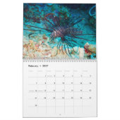 Underwater of Siquijor S- L size カレンダー (2月 2027)