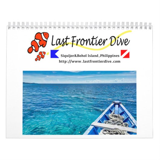Underwater of Siquijor S- L size カレンダー (カバー)