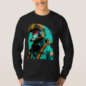 Underwater Photographer Pop Style Scuba Diver Dad Tシャツ (正面)