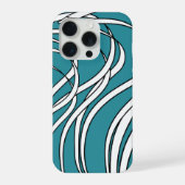 Underwater seaweed in blue iPhoneケース (裏面)