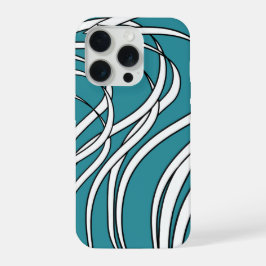 Underwater seaweed in blue iPhone 15 proケース