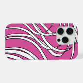 Underwater seaweed in pink  iPhoneケース (裏面横)