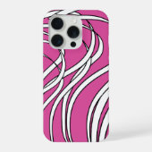 Underwater seaweed in pink  iPhoneケース (裏面)