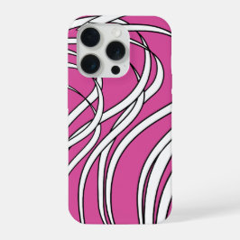 Underwater seaweed in pink  iPhone 15 proケース