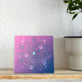 Underwater Shiny Elegant Luxurious Royal Mandala  タイル